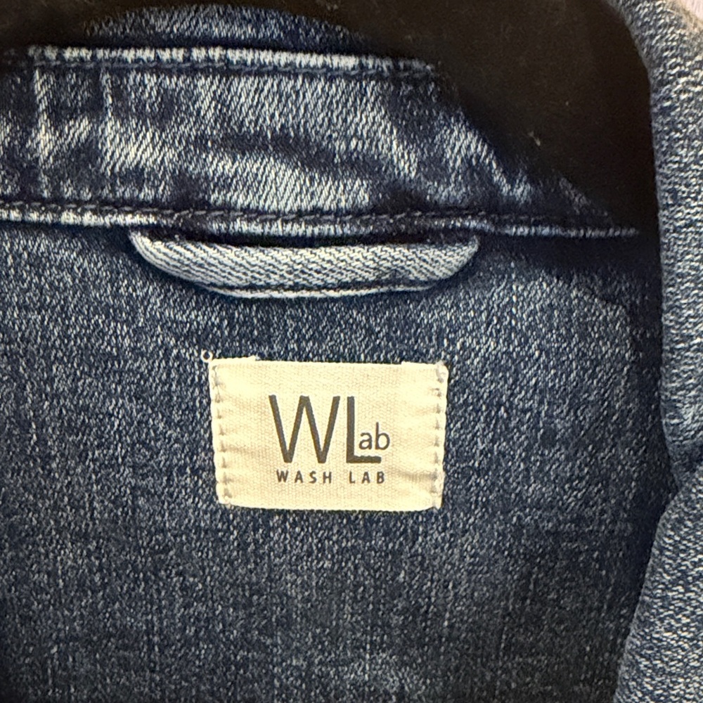 Wash Lab Puff Denim Jacket NEW - Picture 5 of 8